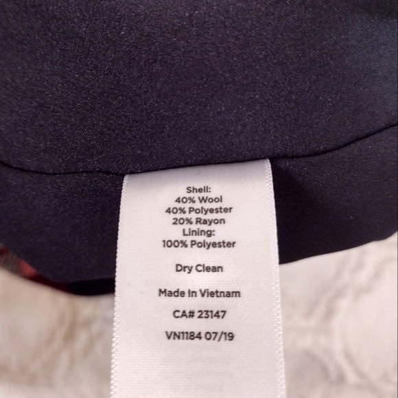 Talbots Wool Blend Skirt Size 8 Classic Winter Preppy - Picture 6 of 6